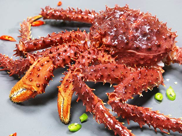 智利生凍鮮甜帝王蟹1.2kg(加價購)