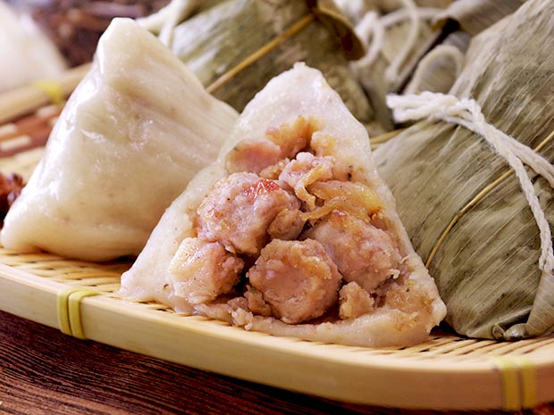 客家芋心鹹粿粽(三入)