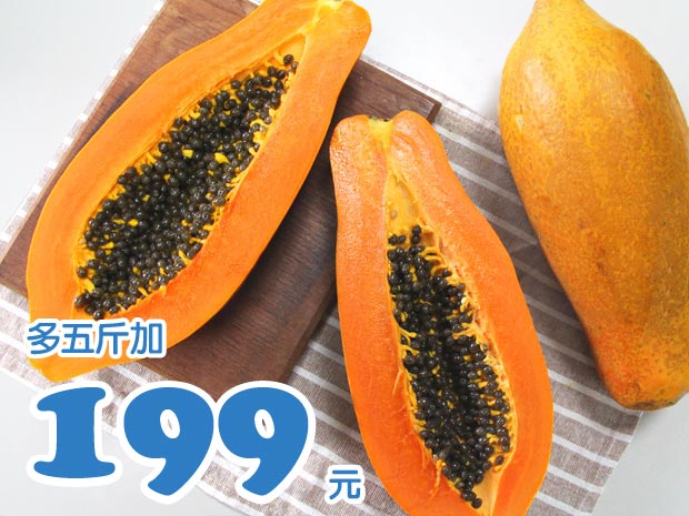 【太麻里】草生栽培香甜大木瓜10斤