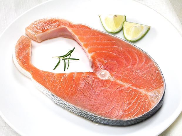 超大鮭魚厚切270克(不含冰實重)