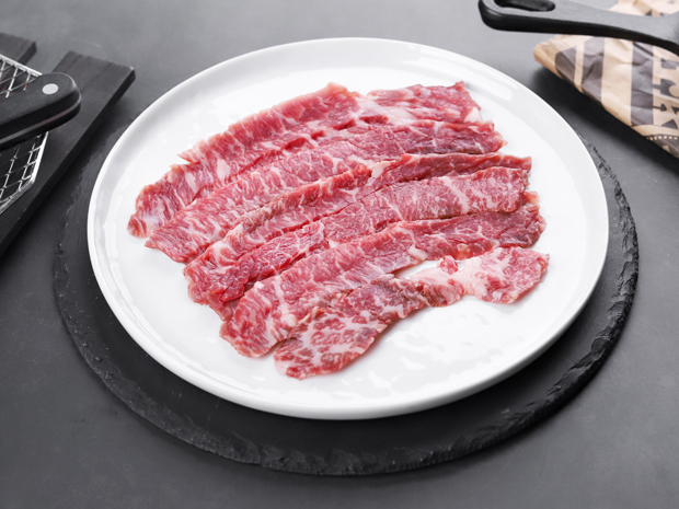 台灣頂級安格斯牛小排肉片100g